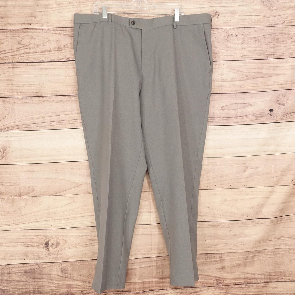 Peter Millar Pants Mens 42x30 Gray Regular Fit Wicking Golf